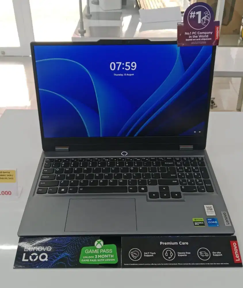 Lenovo LOQ 15IRX9 83DV01ASID Gaming Notebook Luna Grey