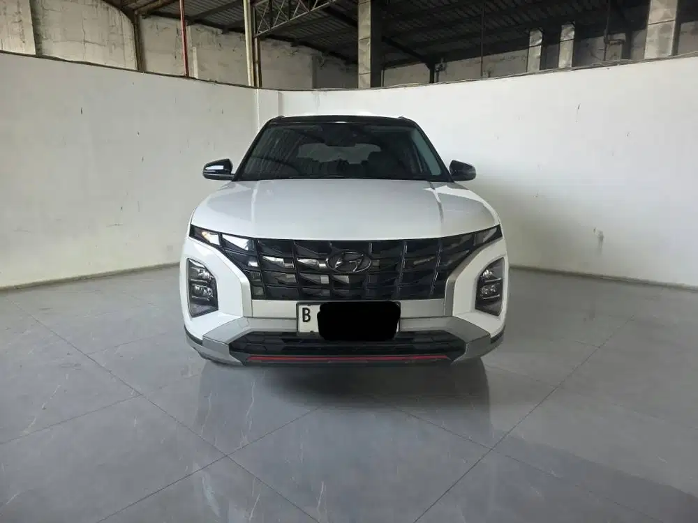 Low Km 35rban Hyundai Creta Prime AT ( Matic ) 2023 Putih Mulus 2 Tone