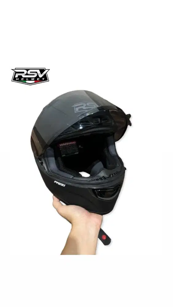 Helm Rsv ffs21 black doff full face size XL