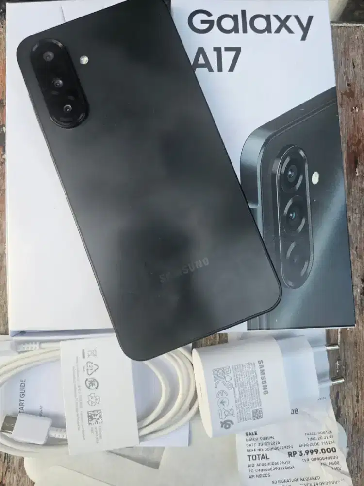 Samsung Galaxy A17 Ram 8/128gb Lengkap Mulus Garansi