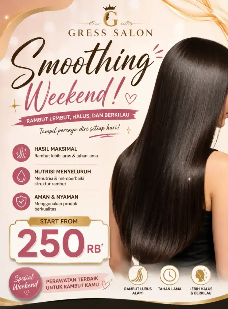 Smoothing Rambut Lurus Jakarta