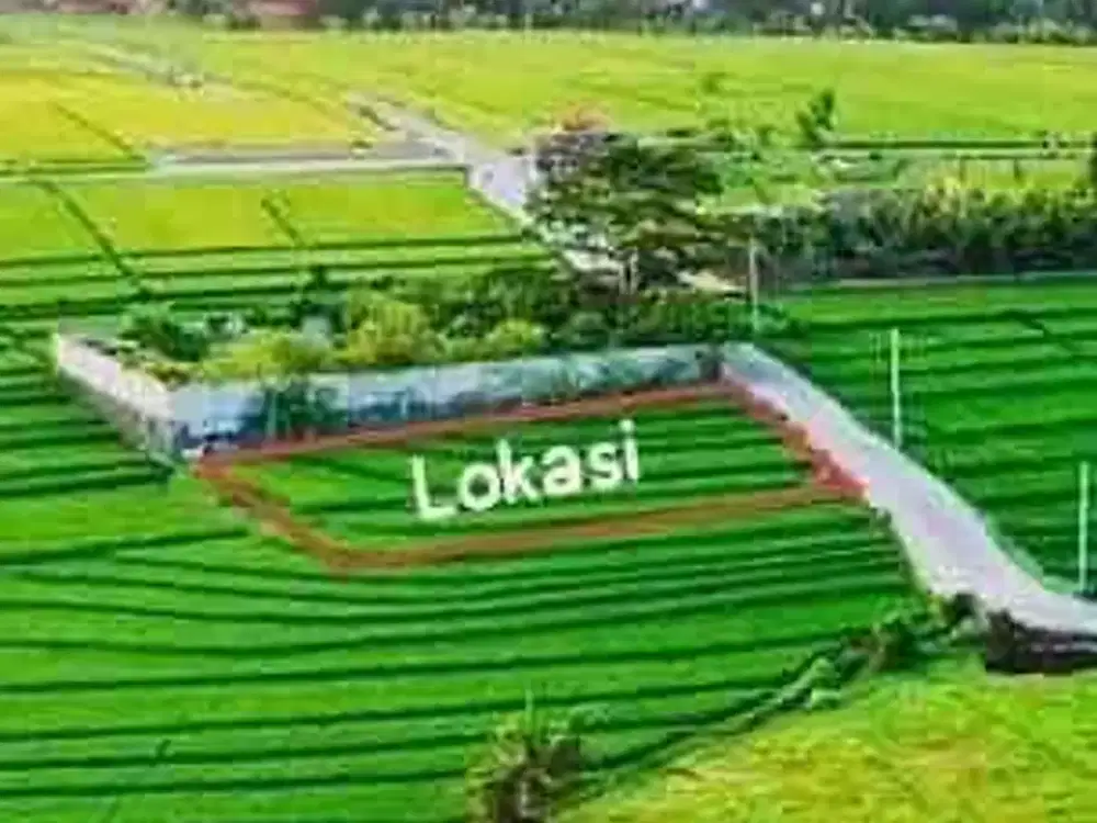 Tanah exclusive langka di jalan pantai nyanyi dekat dengan nuanu dan Luna beach