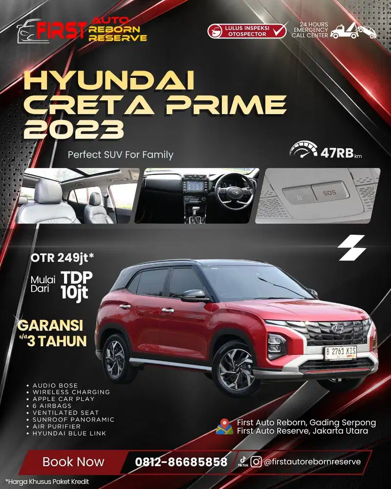 (TDP10jtan) Hyundai Creta Prime 2023