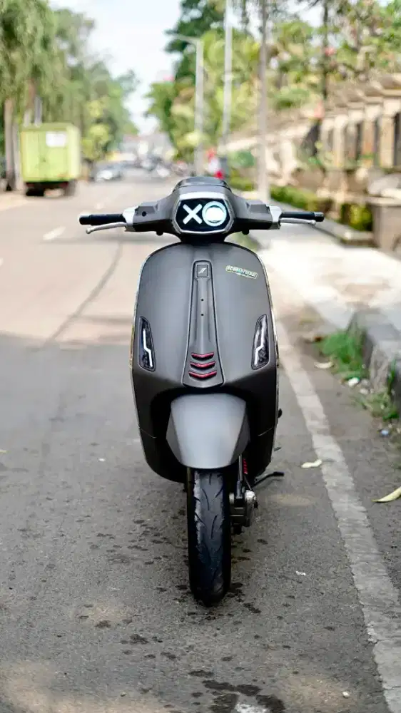 VESPA SPRINT 150 3V 2015 ABU MODIF - TERMURAH SEINDONESIA
