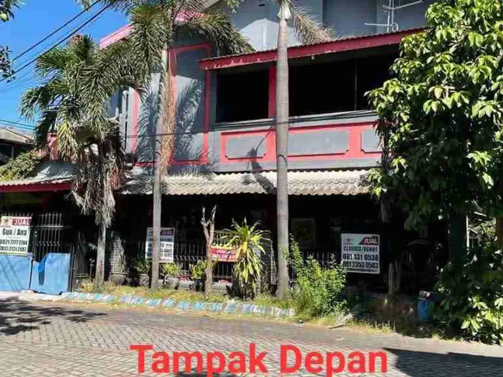 Perumahan Makarya Binangun Waru Sidoarjo SHM IMB Jual Rumah Lantai 3 Lantai Atas full deck