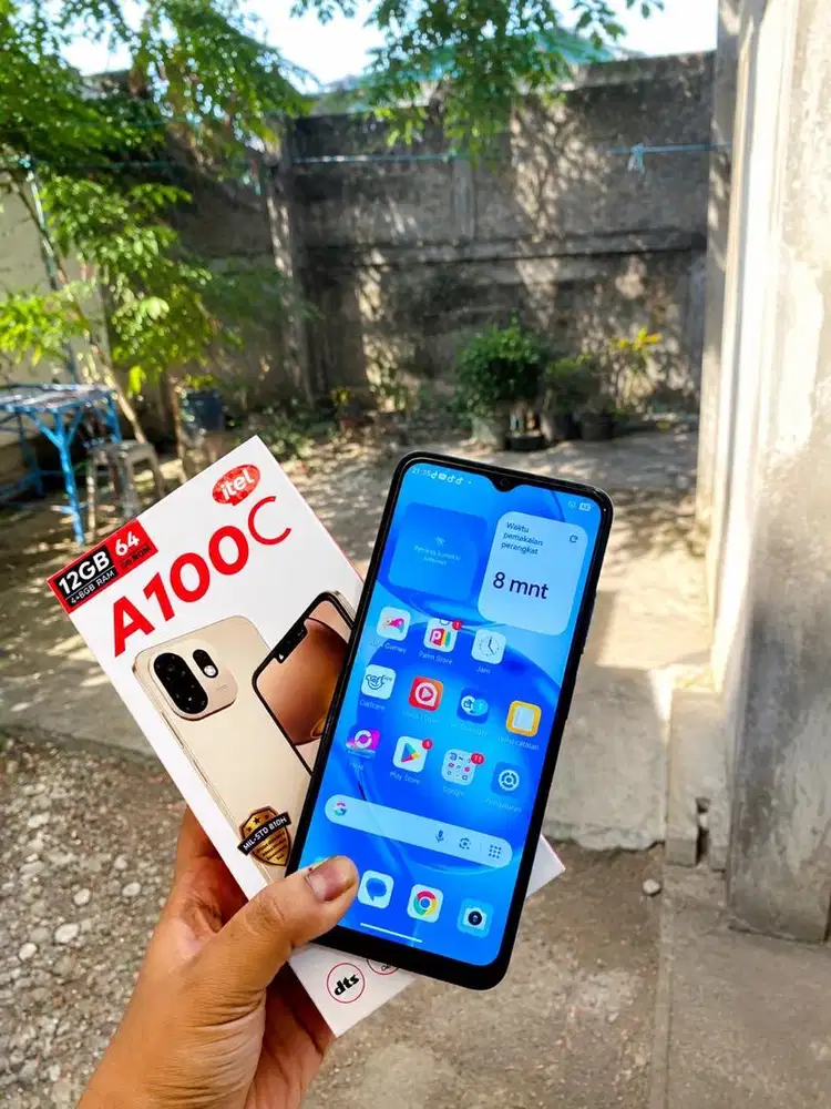 Itel A100C 4/64 Lengkap bukan oppo vivo
