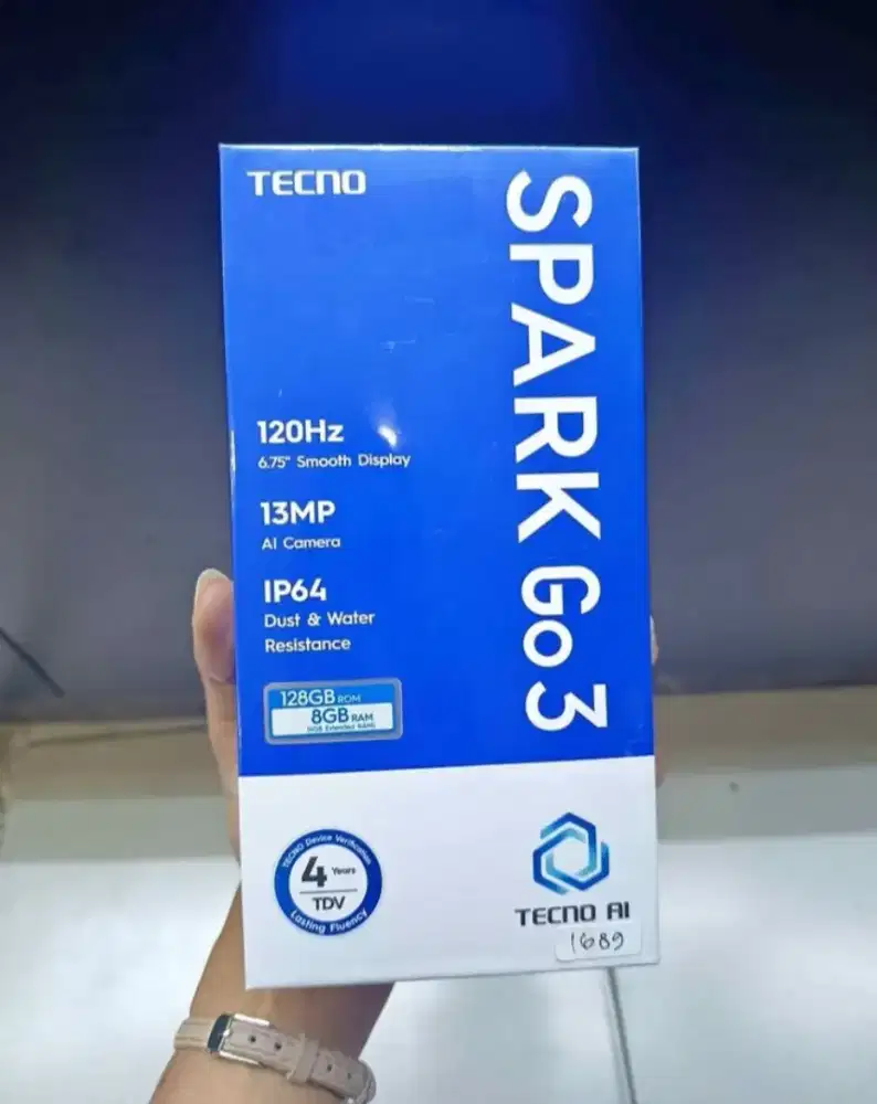 Tecno Spark G03 4/128 Baru Bnib