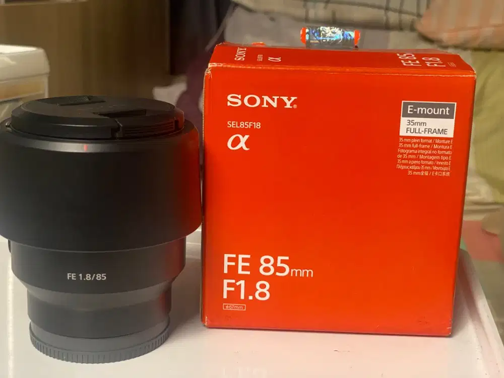 Lensa Sony FE 85mm F1.8