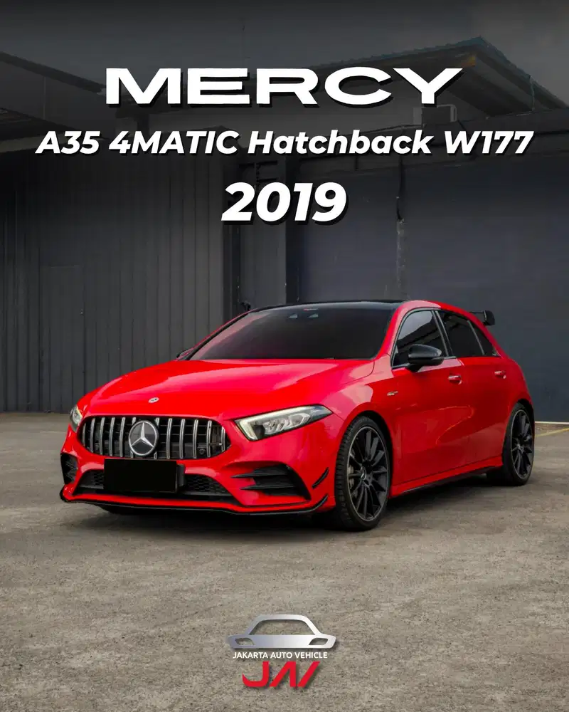 Mercedes Benz A35 AMG 4MATIC Hatchback 2019 / LOW ODO / LIKE NEW
