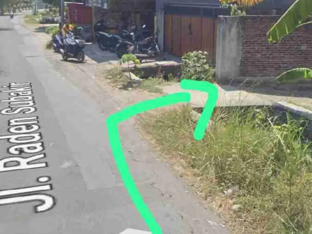 di jual tanah 2 kavling  di krian sidoarjo