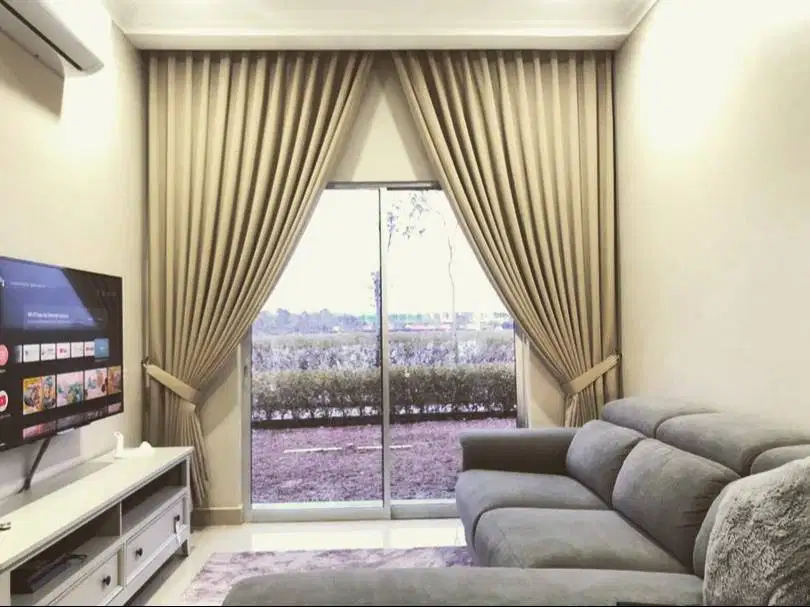 Menerima Pemasangan Gorden Wallpaper Dinding 3D Gordyn Hordeng Korden