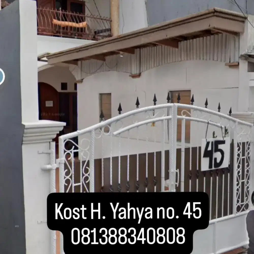 Kost Bidara Cina Jatinegara Murah.KM Dalam.Bukan di Gang. Dekat Busway