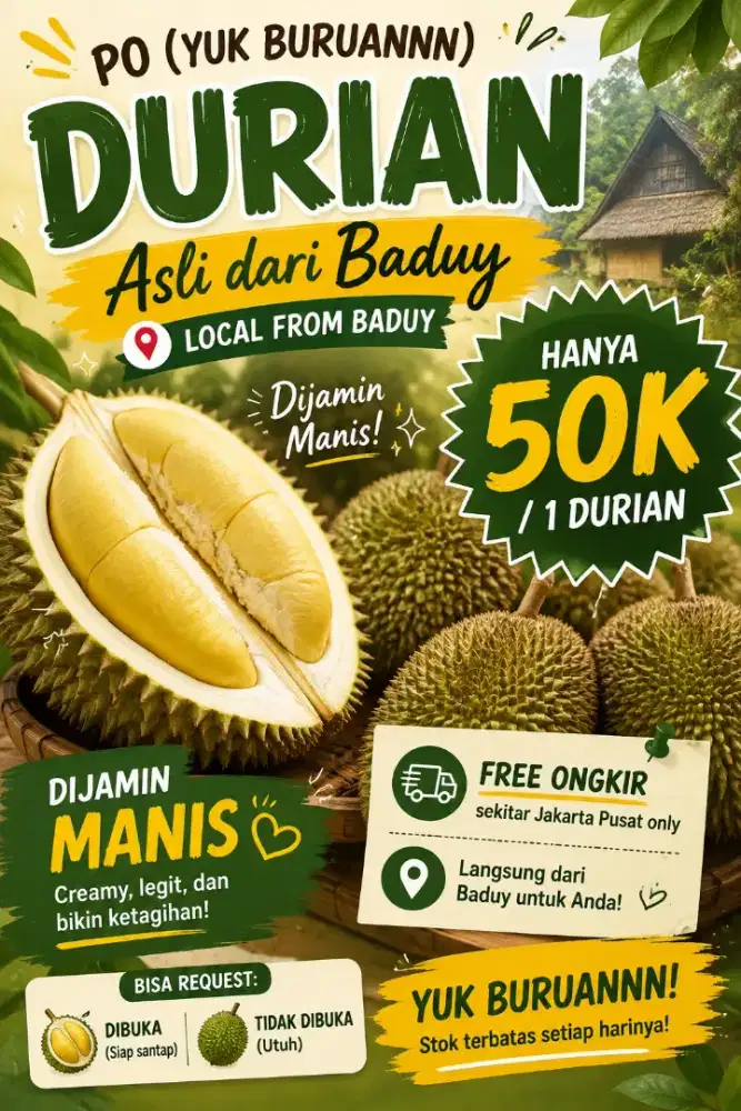 Durian Lokal Baduy