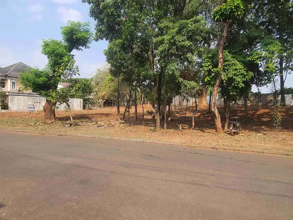 Kavling siap bangun sudah SHM ada IMB dalam cluster kota wisata cibubur