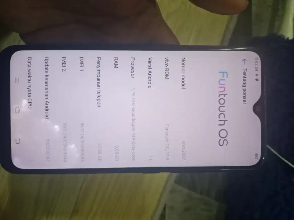 VIVO Y12I 3/32gb