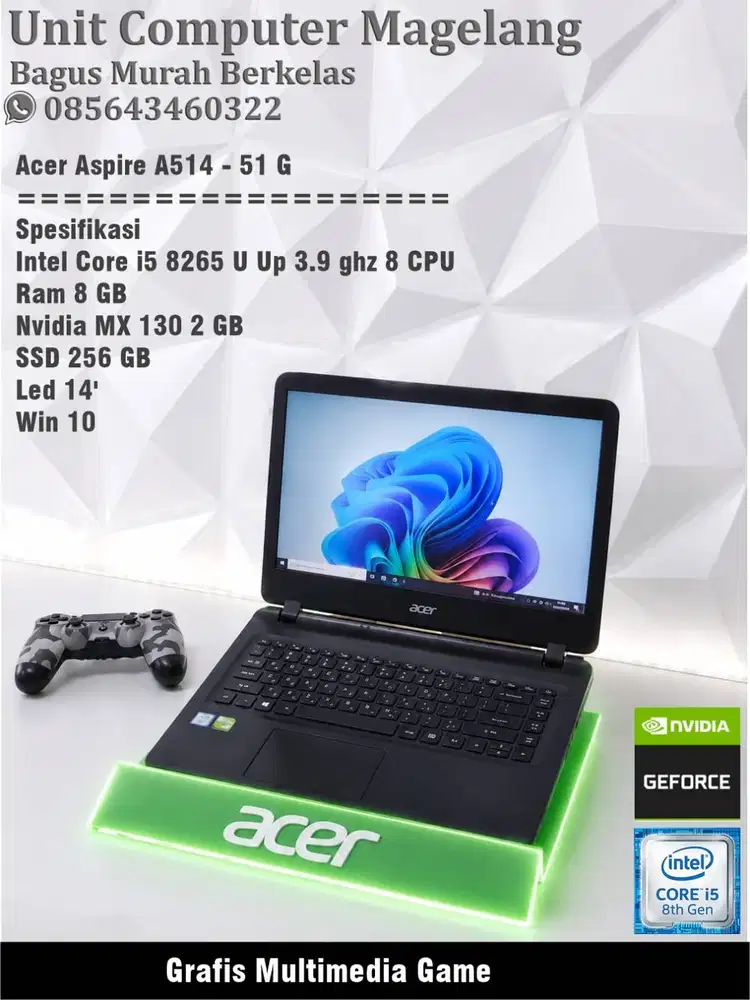 Acer Aspire A514 - 51 G II laptop Mahasiswa Teknik II Grafis