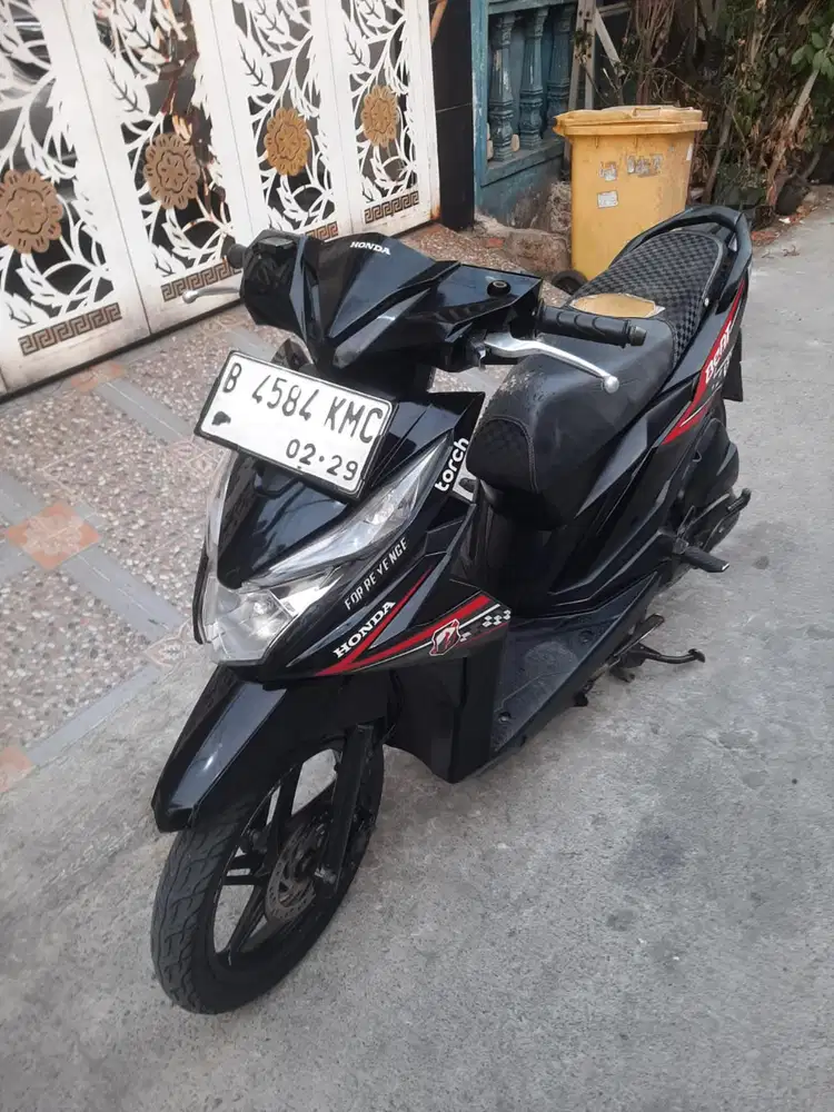 Honda Beat ECO 2019 ss lengkap mesin bagus plat Bekasi Kota