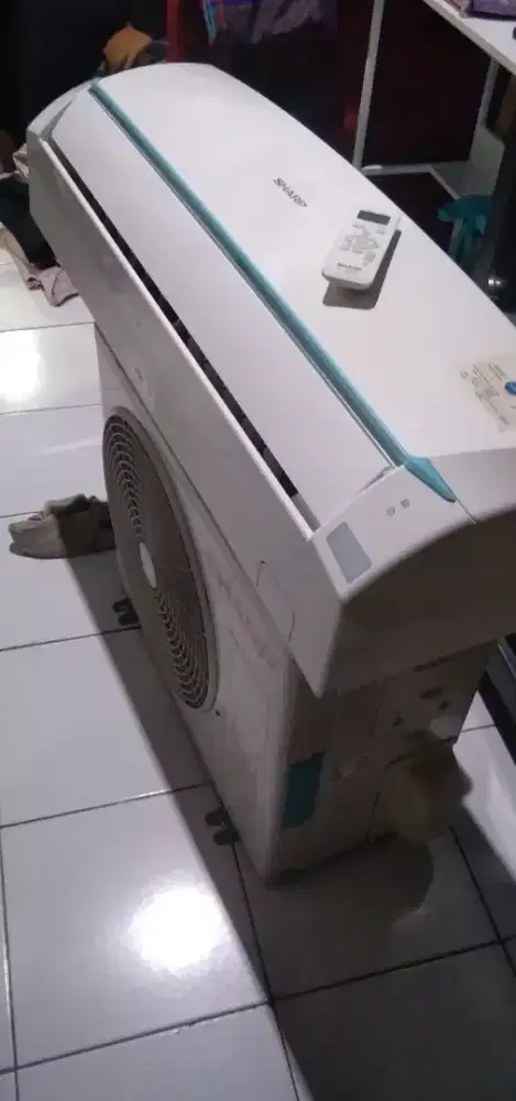 D jual ac Sharp Thailand r32. 1/2 pk sama pasang terima dingin