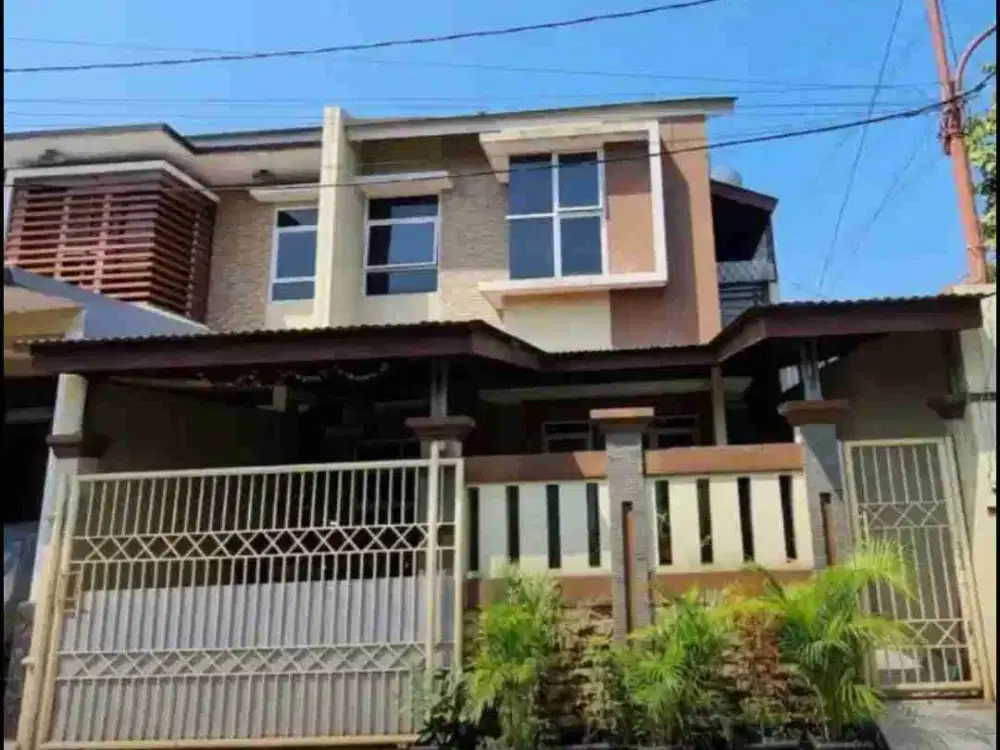 rumah bebas banjir minimalis di pengasinan , rawalumbu