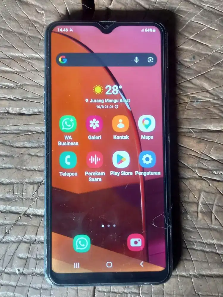 Samsung A02s blue