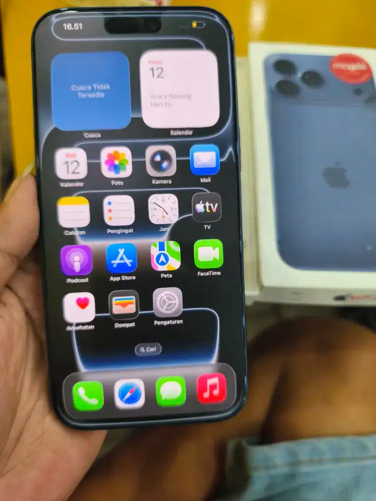 I-Phone 17 pro max 256 gb ibox blue