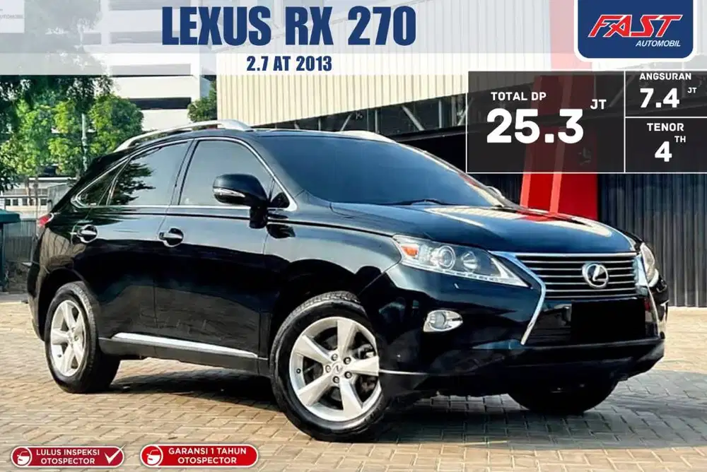LOW KM.57RB DP 25Jt LEXUS RX 270 2013 AT 2.7 PANORAMIC