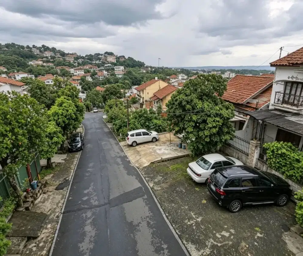 Rumah dijual mewah 2 lantai jalan lebar manyaran semarang barat