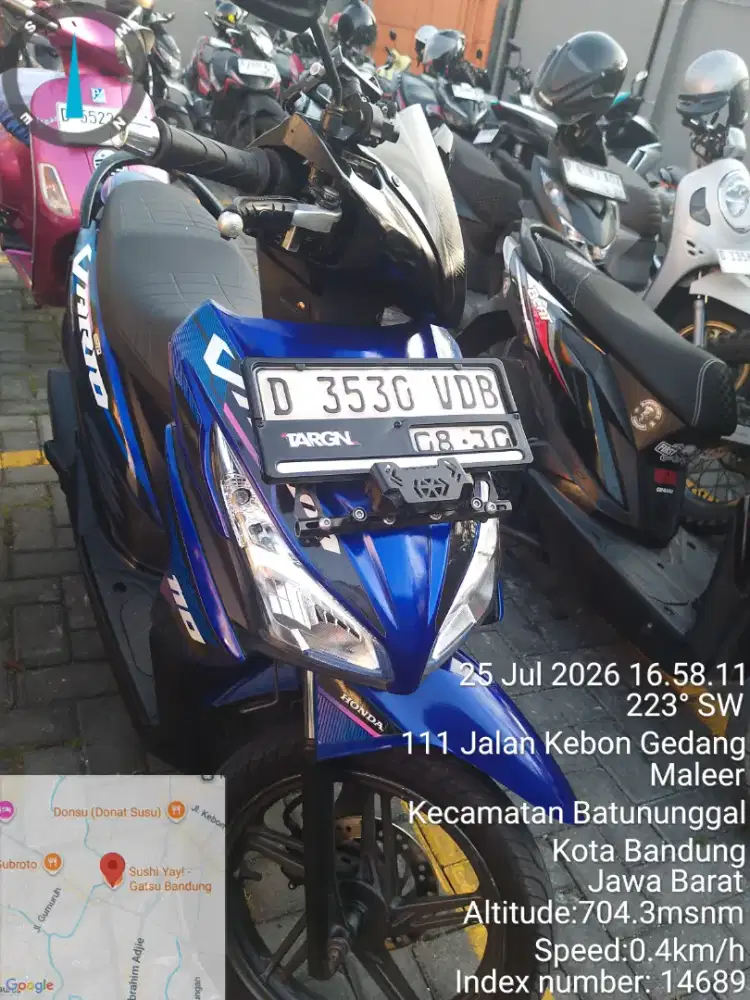 Jual motor Vario fi THN 2015