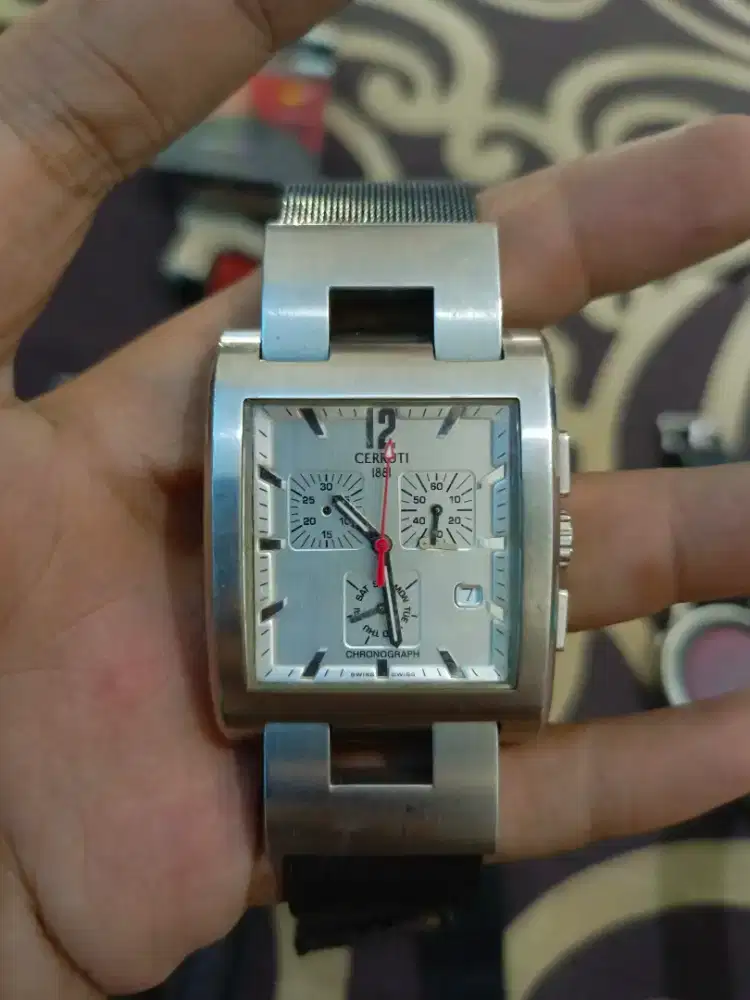 jam tangan Montre Cerruti 1881 original