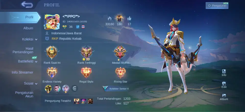 Akun ml jual cepat