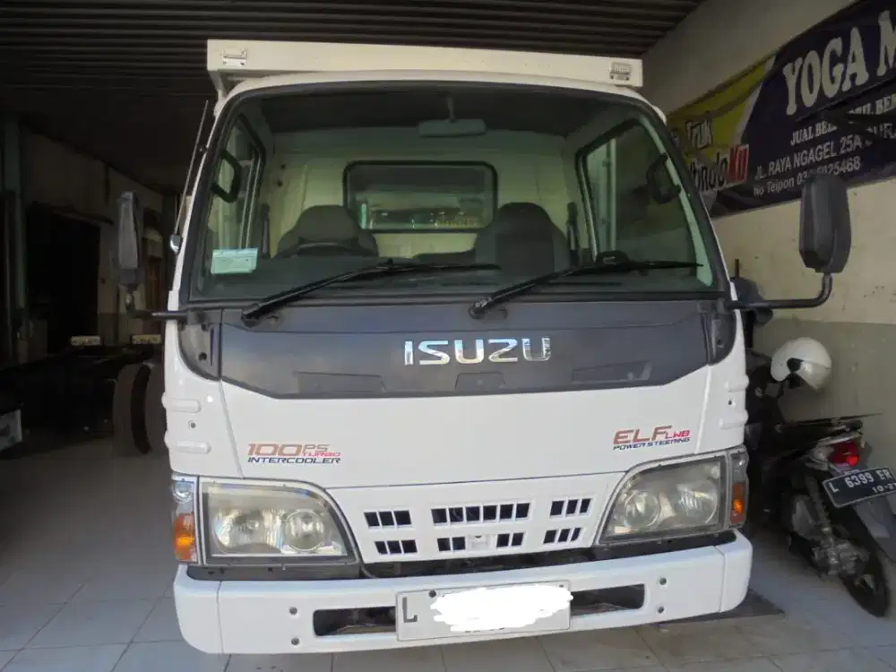 Elf 2015 NKR 55 LWB engkel Long bagus#dyna#dutro#canter#fe71