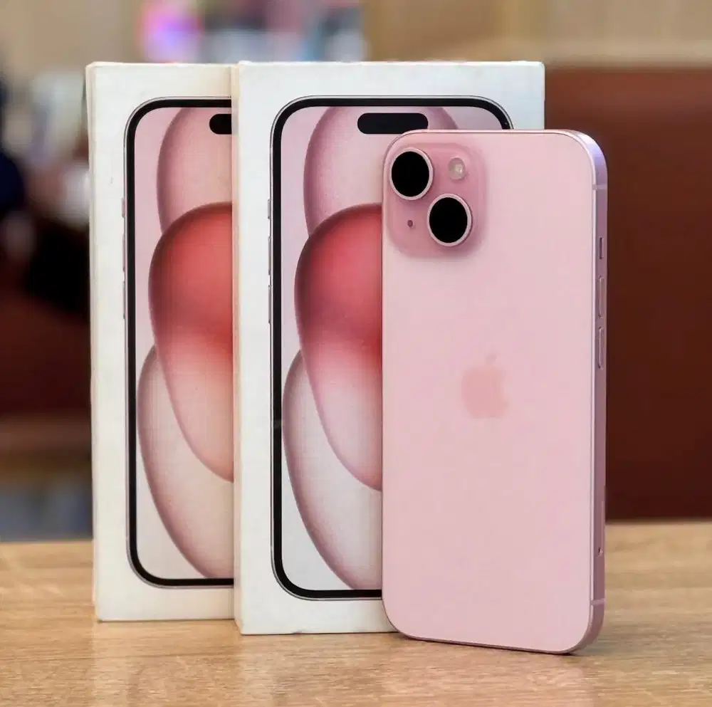Iphone 15 128 pink (baru)/msi garansi nasional