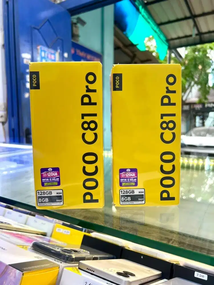 POCO C81 PRO RAM 8/128GB BARU