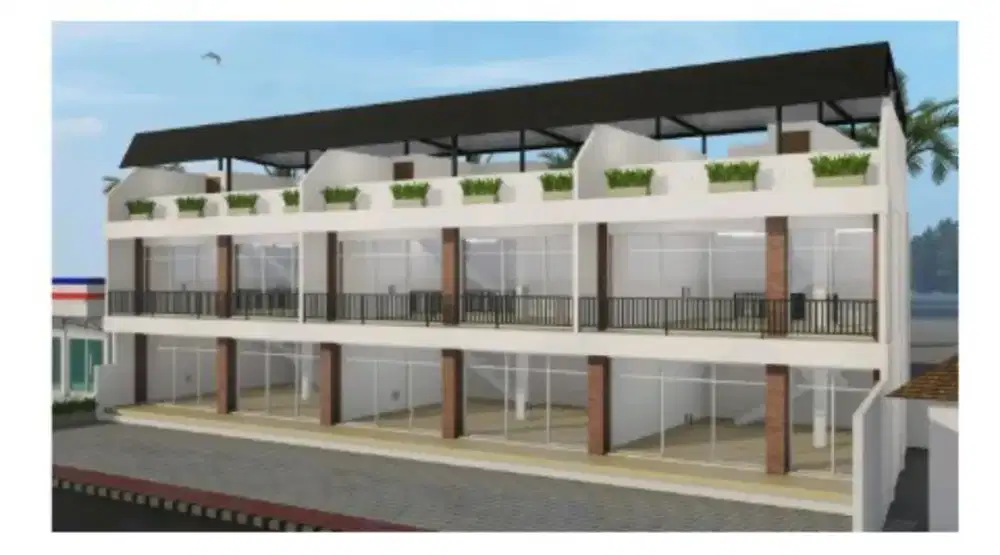 BRAND NEW RUKO DISEWAKAN DI JL RAYA UNGASAN - 2 LANTAI + ROOFTOP