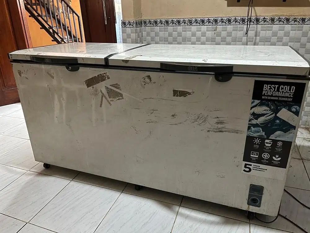 Freezer Bekas GEA-600-T-X: 600 liter