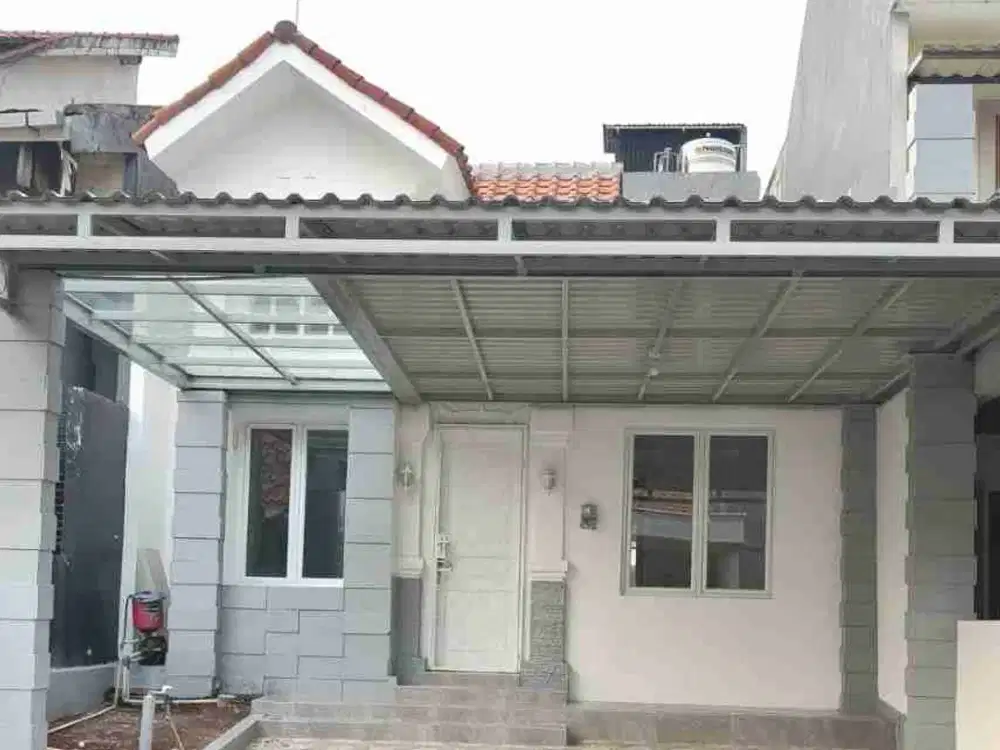 Dijual rumah kota wisata Cibubur cluster depan rapi, free kitchen set