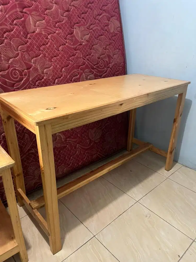 Jual cepat meja makan kayu jati belanda