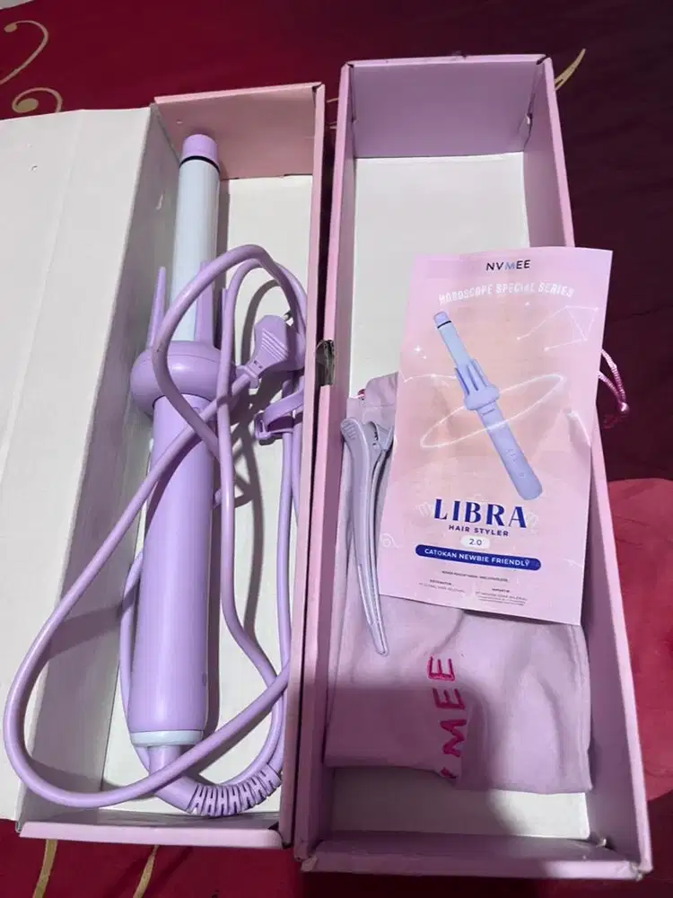 Catokan Curly merk Nvmee Libra 2.0