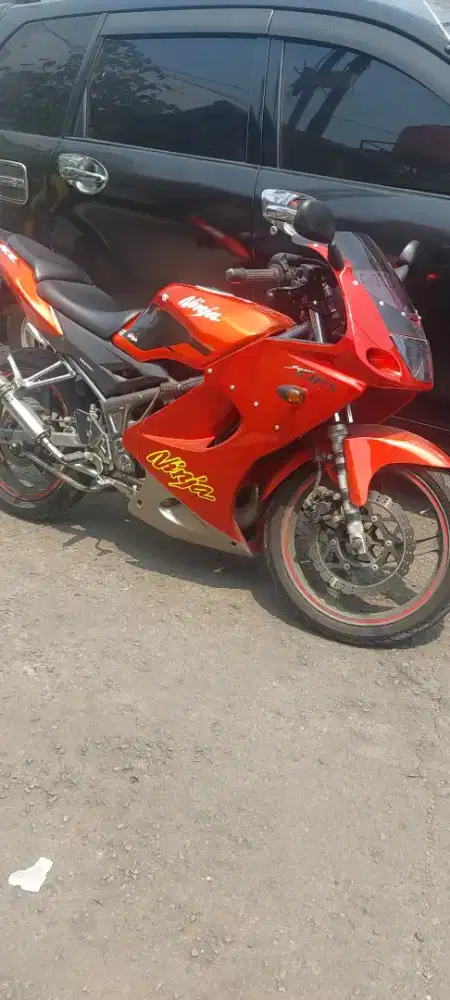 Jual Body Set depan Ninja RR Old Oranye