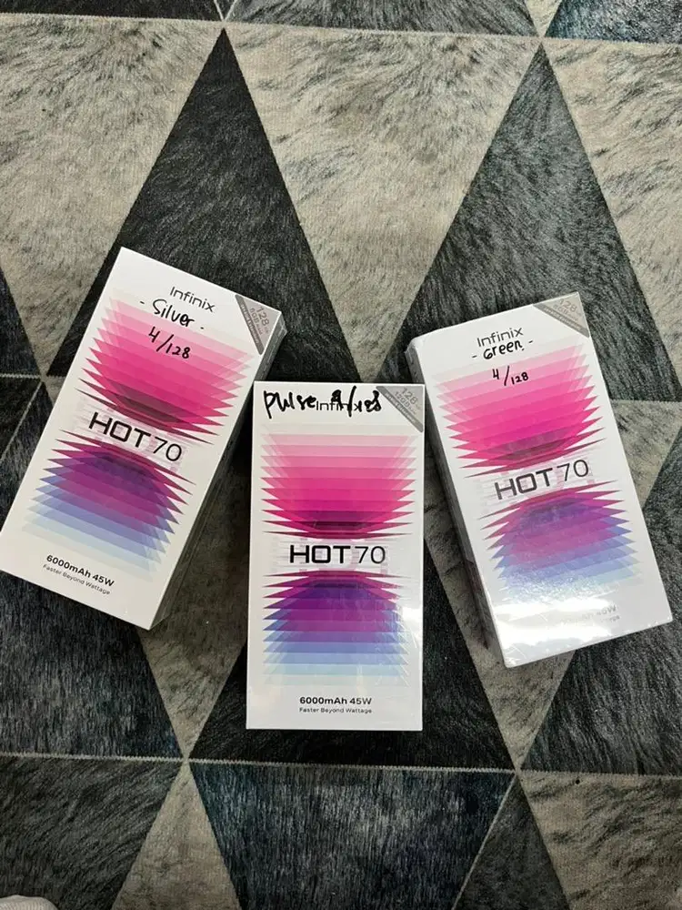 Infinix Hot 70 4/128 new garansi resmi