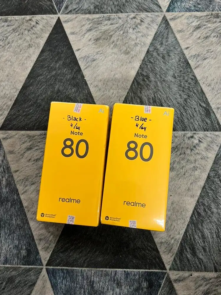 Realme note 80 4/64 New segel resmi
