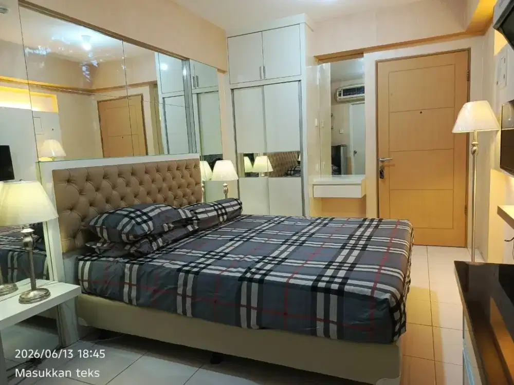 Dijual Apartemen Educity Tower Standford Studio Full Furnished Design Interior Dekat ITS, UNAIR, PCM