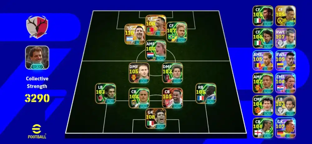 WTS AKUN EFOOTBALL MESSI&CRISTIANO BIG TIME