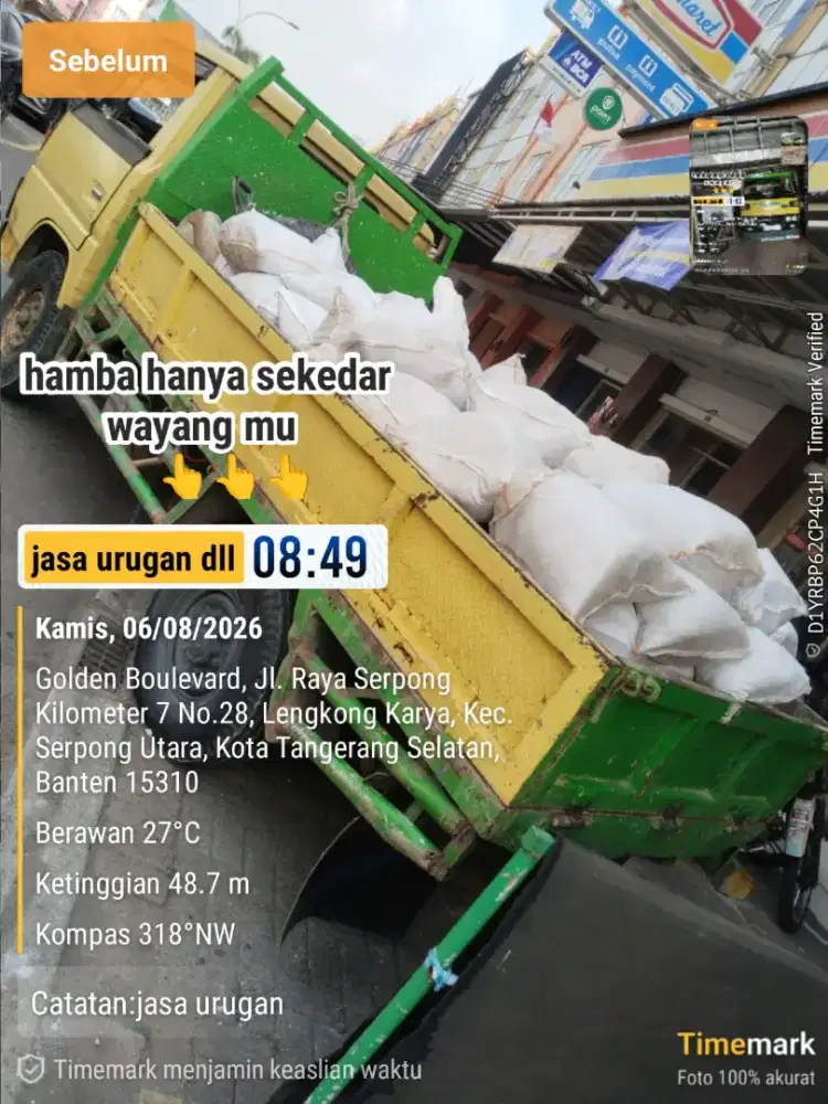 JASA BUANG PUING & SAMPAH PROYEK