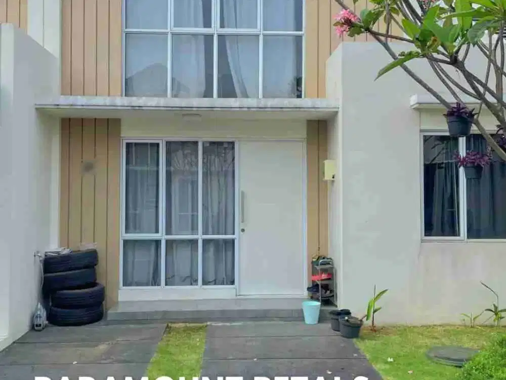 Dijual Cepat Rumah 2 Lantai Paramount Petals Harga Murah