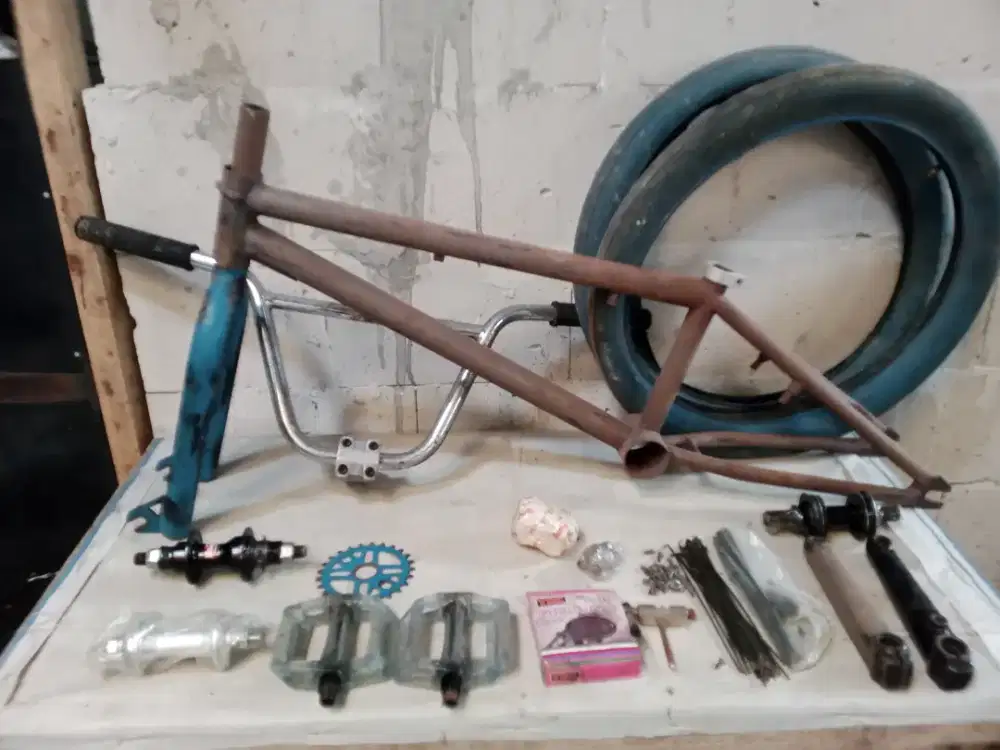 Jual part part bmx