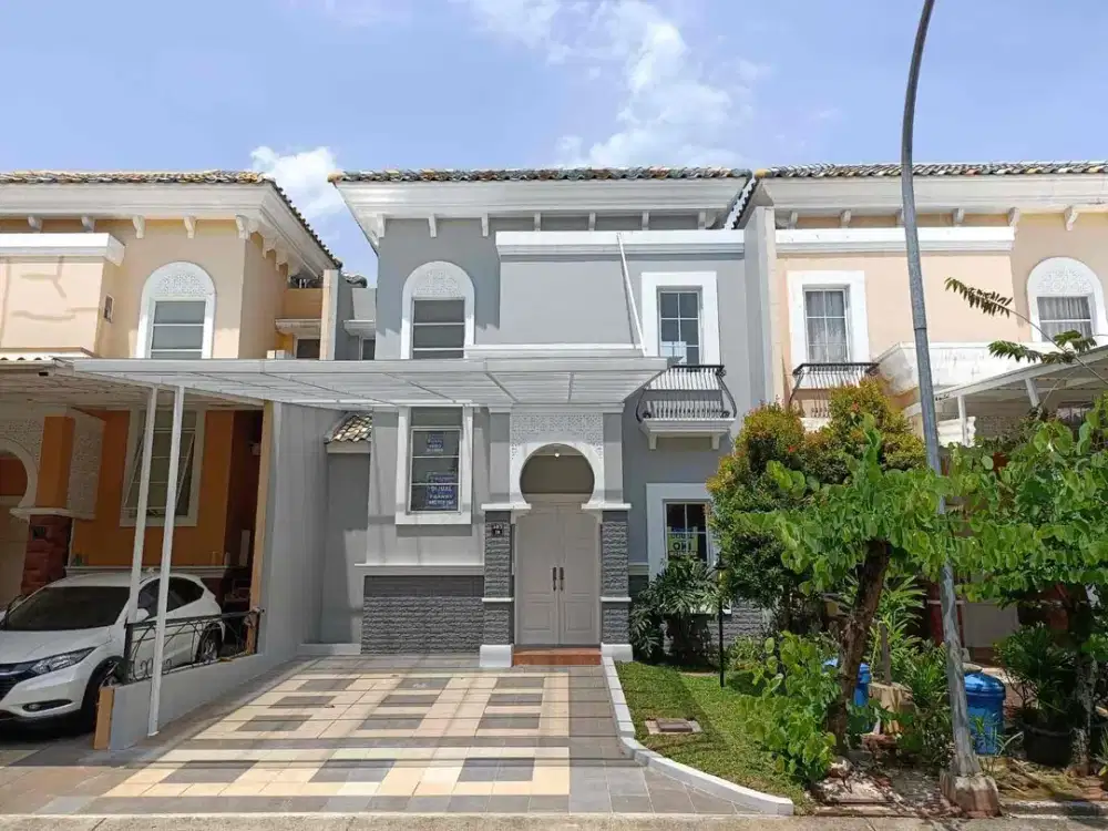 rumah rapih alicante gading serpong hadap selatan