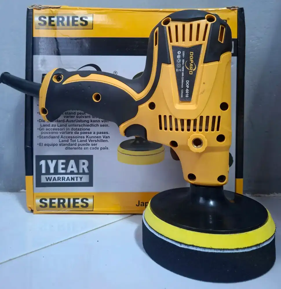 Baru mesin poles rabin mobil motor dll / amplas 5 inch