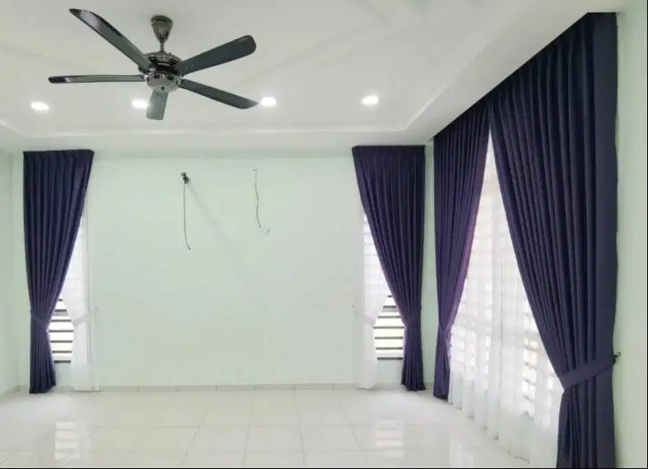 Cod Gorden Pasang Wallpaper Korden Gordeng Horden Roller Blind