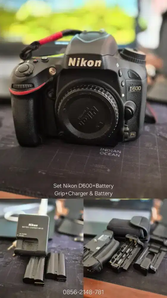DIJUAL NIKON D600 KONDISI BAGUS TAKE ALL LEBIH MURAH